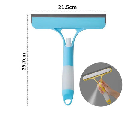 Solve & Shine 3-in-1 Window Scraper – Streak-Free Cleaning with Squeegee & Scraper!