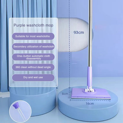 Solve & Shine Quick Clean: Mini Mop with Swappable Cloths