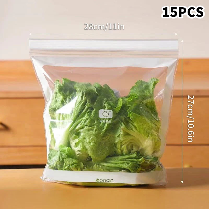 Solve & Shine Eco Fresh-Keep Bags – Reusable & Airtight for Longer Freshness!