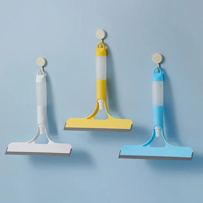 Solve & Shine 3-in-1 Window Scraper – Streak-Free Cleaning with Squeegee & Scraper!