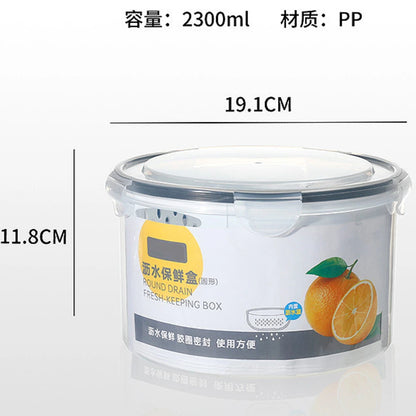 Solve & Shine Clear Fresh-Keeper Box for Veggies & Fruits!