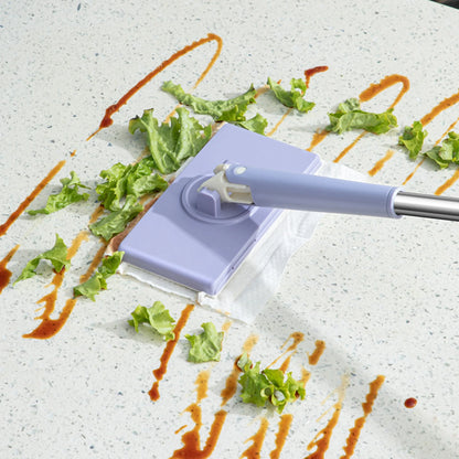 Solve & Shine Quick Clean: Mini Mop with Swappable Cloths